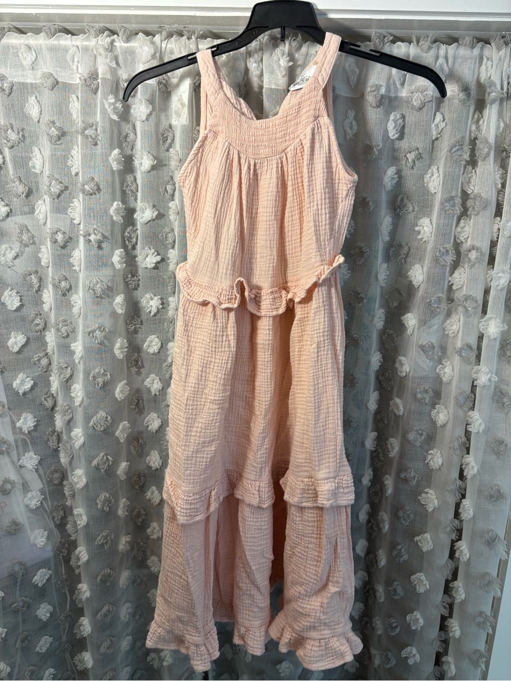 Rare Editions Light Pink Ruffle Dress